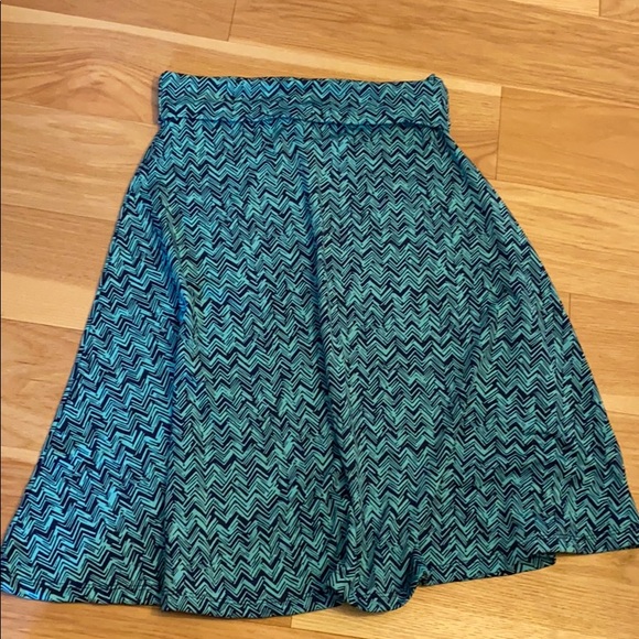 LuLaRoe Dresses & Skirts - Navy and electric blue skirt LuLaRoe Dresses & Skirts - Navy and electric blue skirt